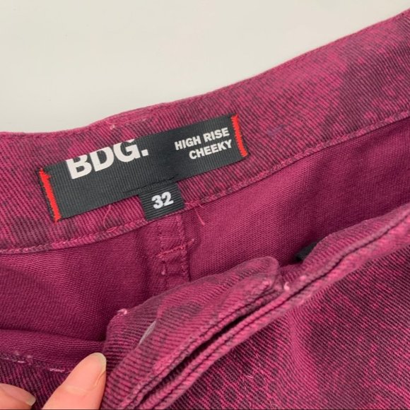 Urban Outfitters BDG Python High Rise Cheeky Short - Picture 3 of 10